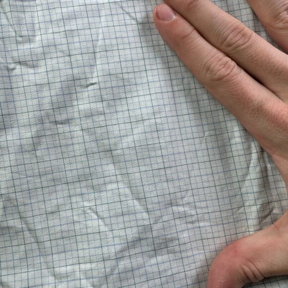 Brooks Brothers Long Sleeve Button Up Shirt Blue Check 15 34/35 Regent Non Iron - Picture 13 of 15